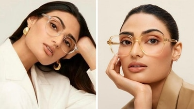 Athiya Shetty endorsing an eyewear brand. Athiya Shetty endorsing an eyewear brand. 