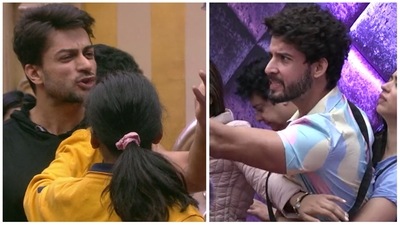 Shalin Bhanot and Gautam Singh Vij engaged in a fight on Bigg Boss 16. Shalin Bhanot and Gautam Singh Vij engaged in a fight on Bigg Boss 16.