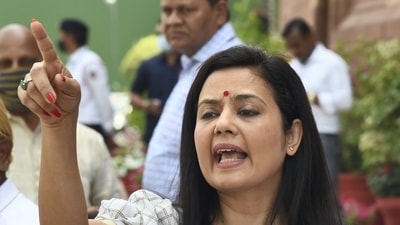 Trinamool MP Mahua Moitra (Image: PTI) Trinamool MP Mahua Moitra (Image: PTI)
