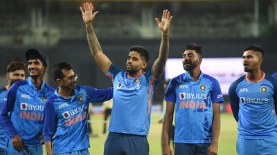 Suryakumar Yadav remains behind only Mohammad Rizwan in the standings (PTI) Suryakumar Yadav remains behind only Mohammad Rizwan in the standings (PTI)