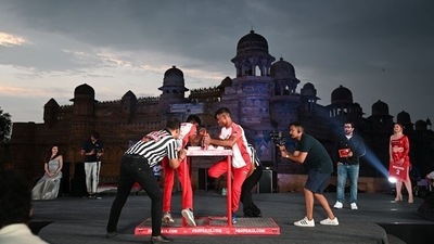 Pro Panja League is sanctioned by the Indian Arm-Wrestling Federation. (Pro Panja League)