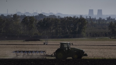 Russia-Ukraine War: Zaporizhzhia nuclear power plant is seen. (AP)