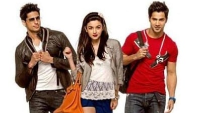 Sidharth Malhotra, Alia Bhatt and Varun Dhawan from Student of the year. Sidharth Malhotra, Alia Bhatt and Varun Dhawan from Student of the year. 