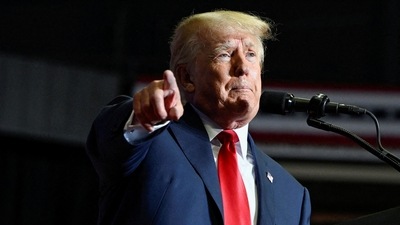 Donald Trump: Former US president Donald Trump speaks during a rally. (Reuters)