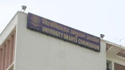 University officials said that they have received the UGC communication and responded via email. An official reply will be sent on Thursday, an official added. (HT Archive)