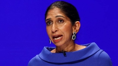 UK's interior minister Suella Braverman leaves Truss govt amid political crisis (Agencies) UK's interior minister Suella Braverman leaves Truss govt amid political crisis (Agencies)