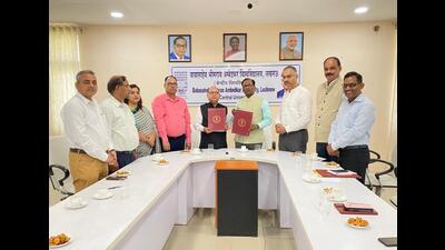The MoU provisions for the exchange of faculty and staff between the two institutions. (HT PHOTO)