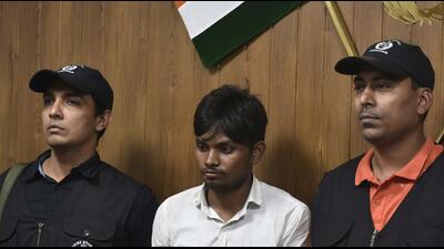 Preet Pal Sangwan, assistant commissioner of police (crime), said on Sunday night, the couple had a heated argument following which he strangled the woman to death. (Vipin Kumar/HT Photo) Preet Pal Sangwan, assistant commissioner of police (crime), said on Sunday night, the couple had a heated argument following which he strangled the woman to death. (Vipin Kumar/HT Photo)