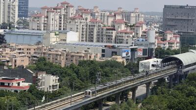This corridor will have seven stations, with an interchange proposed at Rezangla Chowk in Palam Vihar to allow connectivity with the main Gurugram Metro line, proposed from Huda City Centre to Cyber City via Old Gurugram and Palam Vihar. (HT Archive) This corridor will have seven stations, with an interchange proposed at Rezangla Chowk in Palam Vihar to allow connectivity with the main Gurugram Metro line, proposed from Huda City Centre to Cyber City via Old Gurugram and Palam Vihar. (HT Archive)