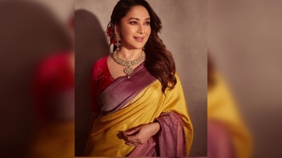 Sharing a series of images, Madhuri Dixit captioned her post, "Phoolon ki Rani,Baharon ki Mallika." (Instagram/@madhuridixitnene) Sharing a series of images, Madhuri Dixit captioned her post, "Phoolon ki Rani,Baharon ki Mallika." (Instagram/@madhuridixitnene)