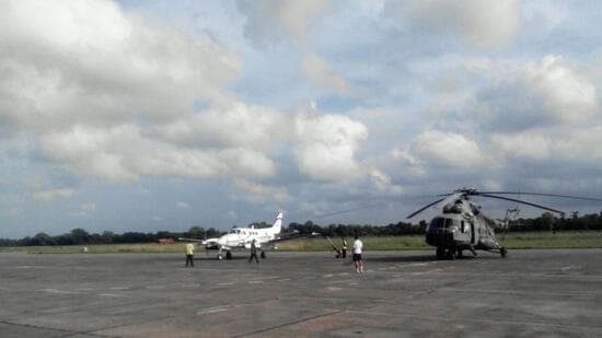 Darbhanga airport, which became operational under RCS, popularly known as — UDAN — on November 8, 2020, has emerged very successful after selected airline operator Spicejet introduced flight operations from Darbhanga on three routes — Delhi, Mumbai and Bengaluru. (HT Photo)