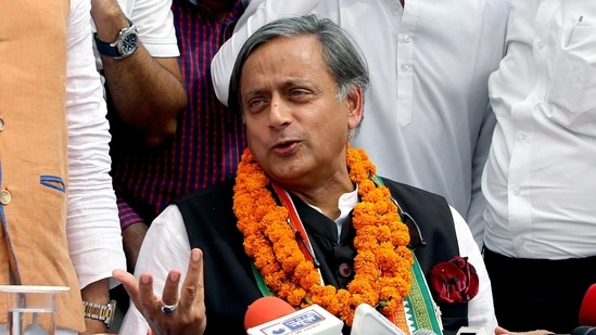 Congress leader Shashi Tharoor.