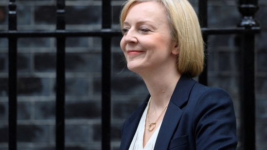 Liz Truss: British Prime Minister Liz Truss is seen.(Reuters)