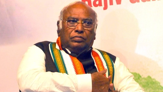 Kharge's victory at the polls - viewed as a foregone conclusion because the Rajya Sabha MP is seen as the unofficial candidate of the Gandhi family - means the presidents of the Congress' main and youth wings are both from the southern state.