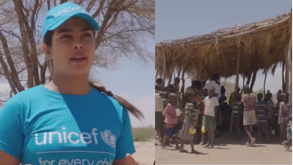 Priyanka Chopra shared a video of herself visiting a health unit in Kenya. Priyanka Chopra shared a video of herself visiting a health unit in Kenya.