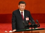 China-Taiwan Conflict: China's President Xi Jinping gives a speech. China-Taiwan Conflict: China's President Xi Jinping gives a speech.