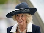 Queen Consort Camilla: Britain's Camilla, the Queen Consort attends the British Champions Day at Ascot Racecourse, in Berkshire, England.