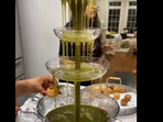Gol gappa fountain at a party.(Twitter/@PadmaLakshmi) Gol gappa fountain at a party.(Twitter/@PadmaLakshmi)
