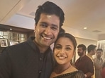 Shehnaaz Gill shared pictures after meeting Vicky Kaushal. Shehnaaz Gill shared pictures after meeting Vicky Kaushal.