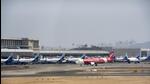 Aircraft parked at the Mumbai airport. (HT Photo) Aircraft parked at the Mumbai airport. (HT Photo)