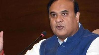 Assam chief minister Himanta Biswa Sarma addressing a press conference in this file picture. (File image) Assam chief minister Himanta Biswa Sarma addressing a press conference in this file picture. (File image)