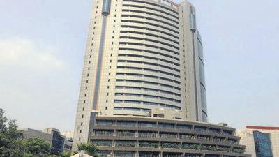 New Delhi, India- July 1, 2015: A view of the MCD Civic Centre Building in New Delhi, India on Wednesday, July 01, 2015. ( Photo By Sonu Mehta/Hindustan Times) (Hindustan Times)