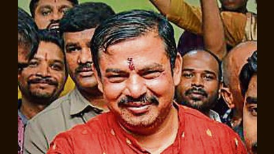 T Raja Singh was later suspended from the BJP for his controversial remarks. According to the police, 101 criminal cases were registered against the BJP leader who was “involved in 18 communal offences”. (PTI)