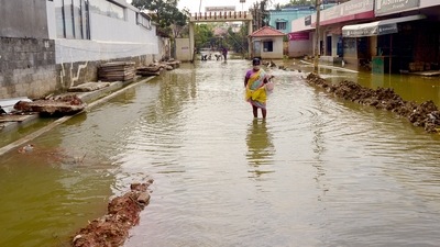 Chief Minister Bommai also had to seek financial assistance from the Centre. (ANI) Chief Minister Bommai also had to seek financial assistance from the Centre. (ANI)