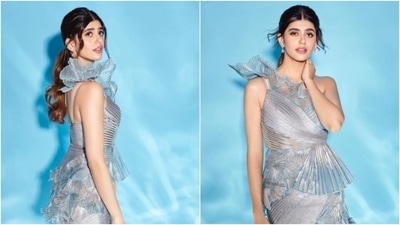 Sanjana Sanghi’s fashion diaries are getting better by the day. The actor keeps slaying fashion goals like a pro with snippets from her fashion photoshoots on her Instagram profile on a regular basis. Sanjana, a day back, shared a slew of pictures of herself embracing her little mermaid moment in a stunning ensemble. Check out her pictures here. (Instagram/@sanjanasanghi96) Sanjana Sanghi’s fashion diaries are getting better by the day. The actor keeps slaying fashion goals like a pro with snippets from her fashion photoshoots on her Instagram profile on a regular basis. Sanjana, a day back, shared a slew of pictures of herself embracing her little mermaid moment in a stunning ensemble. Check out her pictures here. (Instagram/@sanjanasanghi96)