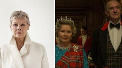 Judi Dench showing displeasure with The Crown (season 5). Judi Dench showing displeasure with The Crown (season 5). 
