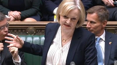 Liz Truss: Britain's Prime Minister Liz Truss. (AFP)