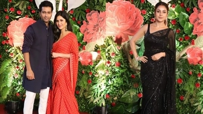 Vicky Kaushal, Katrina Kaif, Shehnaaz GiIl at Ramesh Taurani's Diwali bash. Vicky Kaushal, Katrina Kaif, Shehnaaz GiIl at Ramesh Taurani's Diwali bash.