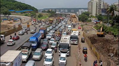 Traffic at Chandni Chowk. (HT FILE PHOTO)