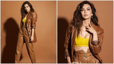 Kriti Kharbanda's sense of sartorial fashion always manages to make us stop, stare and start taking notes of how to merge poise and grace together. The actor is an absolute fashionista and keeps dropping major cues of fashion with every post she makes on Instagram. A day back, Kriti shared a slew of pictures on her Instagram profile and gave us fresh fashion goals. (Instagram/@kriti.kharbanda) Kriti Kharbanda's sense of sartorial fashion always manages to make us stop, stare and start taking notes of how to merge poise and grace together. The actor is an absolute fashionista and keeps dropping major cues of fashion with every post she makes on Instagram. A day back, Kriti shared a slew of pictures on her Instagram profile and gave us fresh fashion goals. (Instagram/@kriti.kharbanda)