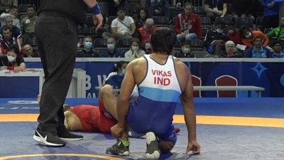 Vikas blanked Japan's Daigo Kobayashi 6-0 in the bronze bout (Twitter/India_AllSports)