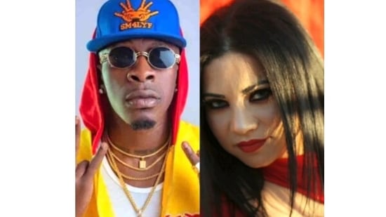 (L-R): Shatta Wale and Belee Kaur