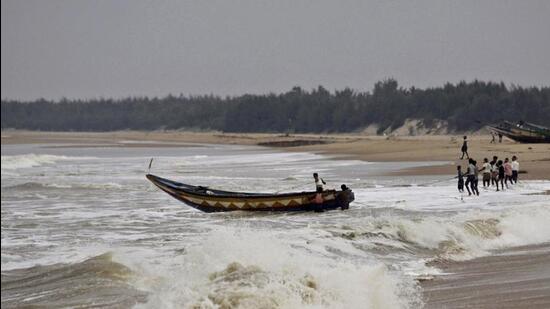 Representational image of a recent cyclone that hit the eastern coast of India. (AP File Photo)