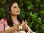 TMC MP Mahua Moitra. (HT file) TMC MP Mahua Moitra. (HT file)