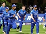 Mumbai Indians in action against Rajasthan Royals in IPL 2022 game(IPLt20.com) Mumbai Indians in action against Rajasthan Royals in IPL 2022 game(IPLt20.com)