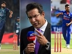 Wasim Akram linked Umran Malik to Haris Rauf(Getty Images) Wasim Akram linked Umran Malik to Haris Rauf(Getty Images)