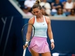 A dejected Simona Halep looks on(Getty) A dejected Simona Halep looks on(Getty)