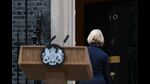 Britain's Prime Minister Liz Truss comes back inside 10 Downing Street, October 20, 2022 (AFP) Britain's Prime Minister Liz Truss comes back inside 10 Downing Street, October 20, 2022 (AFP)