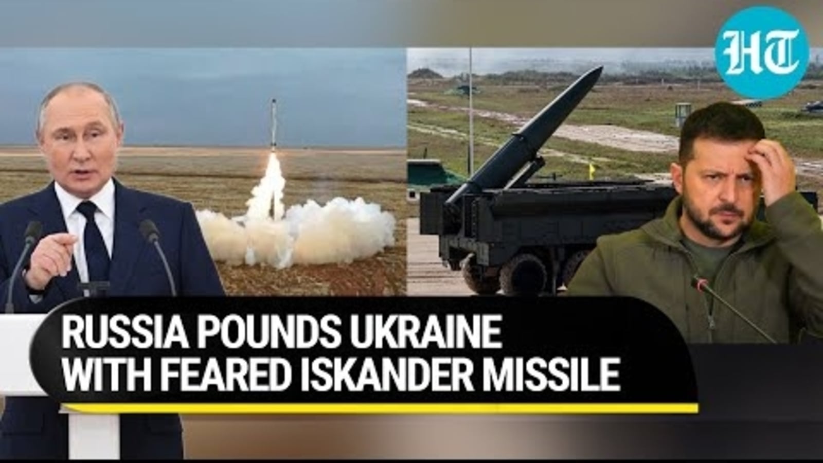 Russia Strikes Ukraine With Iskander Missile; Zelensky Pleads West To ...