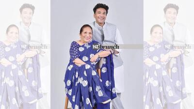 Chef Vikas Khanna and his mother Bindu Chef Vikas Khanna and his mother Bindu