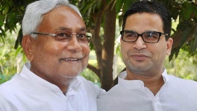 Prashant Kishor had recently met Nitish Kumar, triggering speculation. (PTI) Prashant Kishor had recently met Nitish Kumar, triggering speculation. (PTI)
