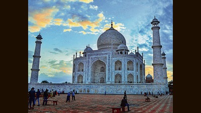 The PIL sought an order to open the 22 closed rooms in the Taj Mahal in order to ascertain the presence of any Hindu idols in it. (PTI) The PIL sought an order to open the 22 closed rooms in the Taj Mahal in order to ascertain the presence of any Hindu idols in it. (PTI)