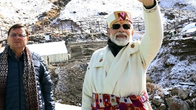 PM Modi will review the progress of the development projects along the riverfront. (ANI/ PIB) PM Modi will review the progress of the development projects along the riverfront. (ANI/ PIB)