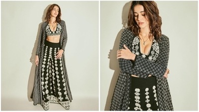 The gorgeous Ananya Panday, who is known for making heads turn with her sartorial fashion choices, once again gave the fashion gods a run for their money with her contemporary ethnic pick for Manish Malhotra's pre-Diwali bash at his Mumbai residence. (Instagram/@ananyapanday) The gorgeous Ananya Panday, who is known for making heads turn with her sartorial fashion choices, once again gave the fashion gods a run for their money with her contemporary ethnic pick for Manish Malhotra's pre-Diwali bash at his Mumbai residence. (Instagram/@ananyapanday)