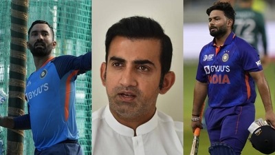 Dinesh Karthik; Gautam Gambhir; Rishabh Pant Dinesh Karthik; Gautam Gambhir; Rishabh Pant