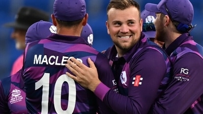 Scotland faces Zimbabwe in the last match of group stage with a berth in the Super 12 at stake for both teams. (twitter/ @CricketScotland) Scotland faces Zimbabwe in the last match of group stage with a berth in the Super 12 at stake for both teams. (twitter/ @CricketScotland)